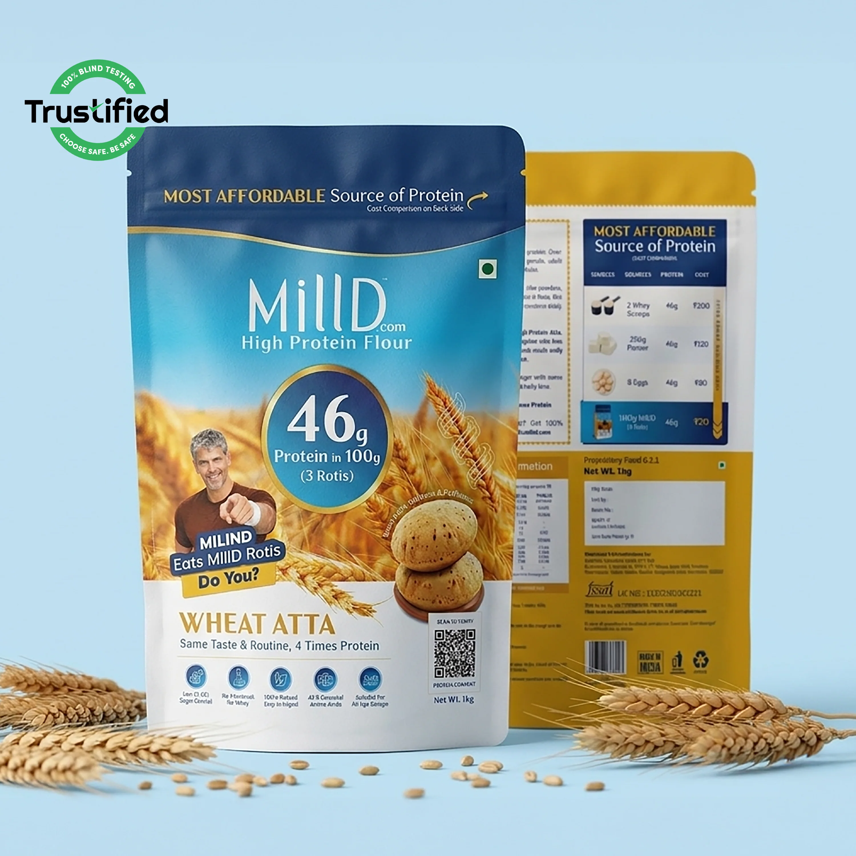 MillD | 460g Protein per kg Atta | - Image 3